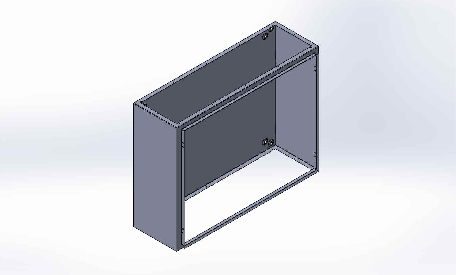 K2 (Sıva Üstü) Bindirme Kapılı Pano Karkasları