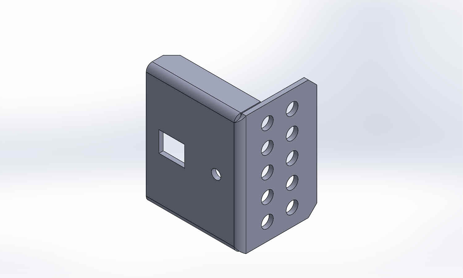 M2 Boy Montaj Plakası Arkaya Sabitleme Braketi