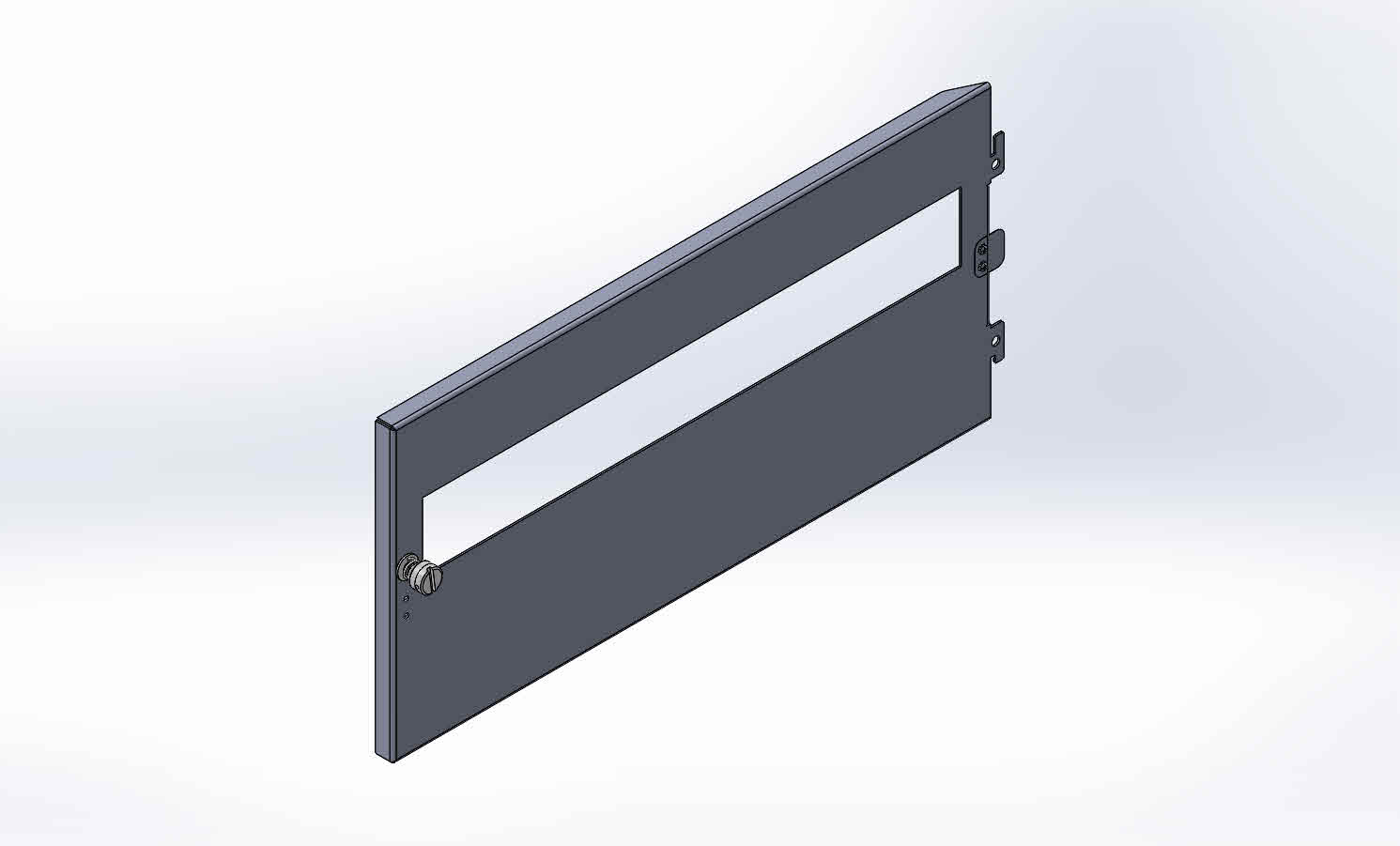 Duvar Tipi 200mm W Otomat Üste Yakın Perdeler (İç Kapaklar)