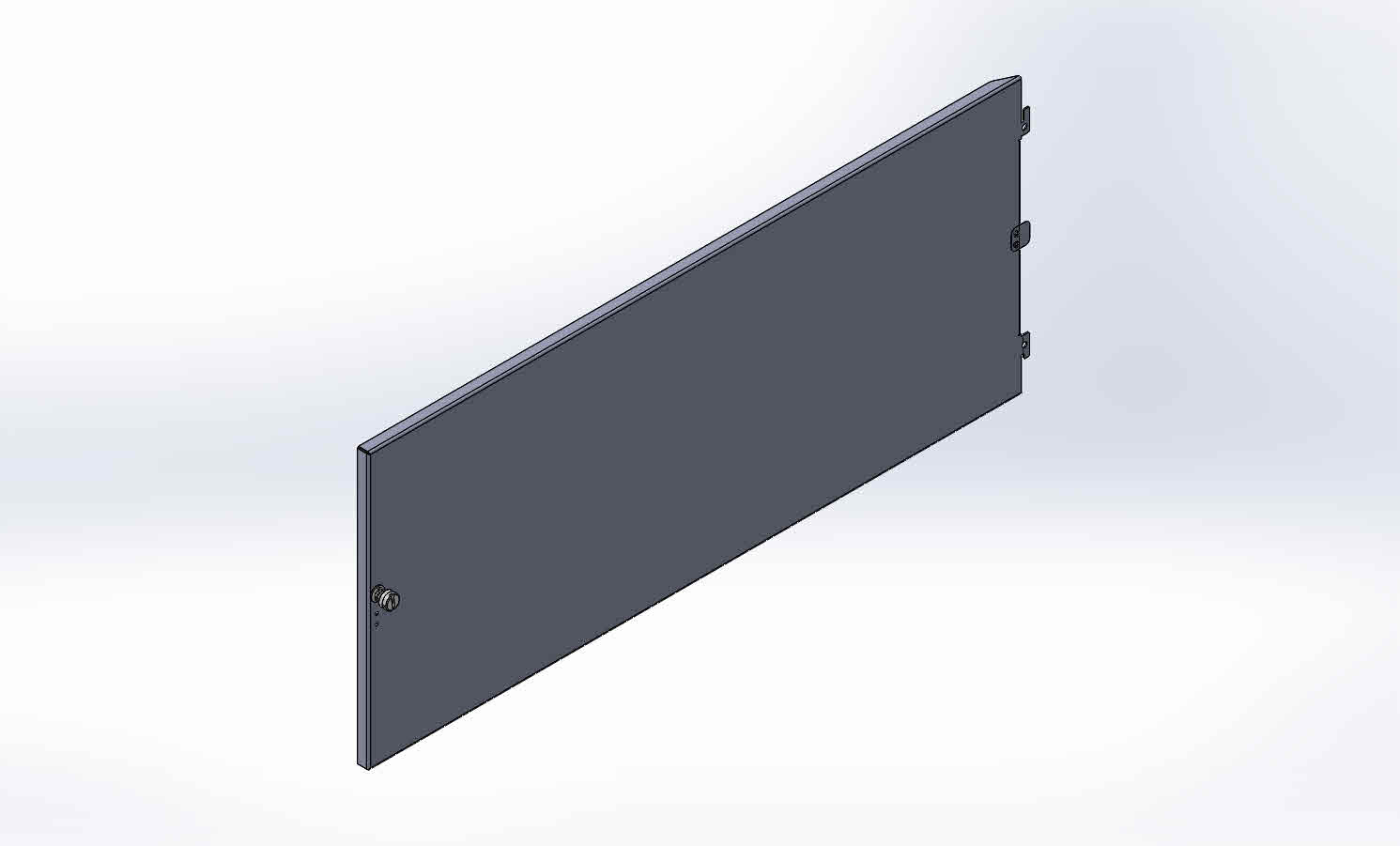 Duvar Tipi 300mm Kapalı Perdeler (İç Kapaklar)