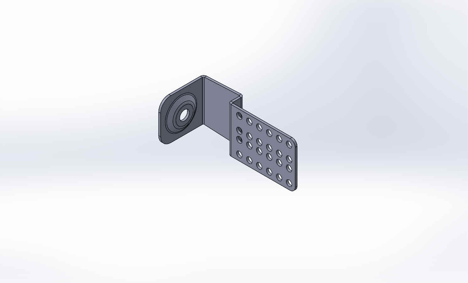 Sıva Üstü Pano Perde Taşıyıcı Montaj Braketi