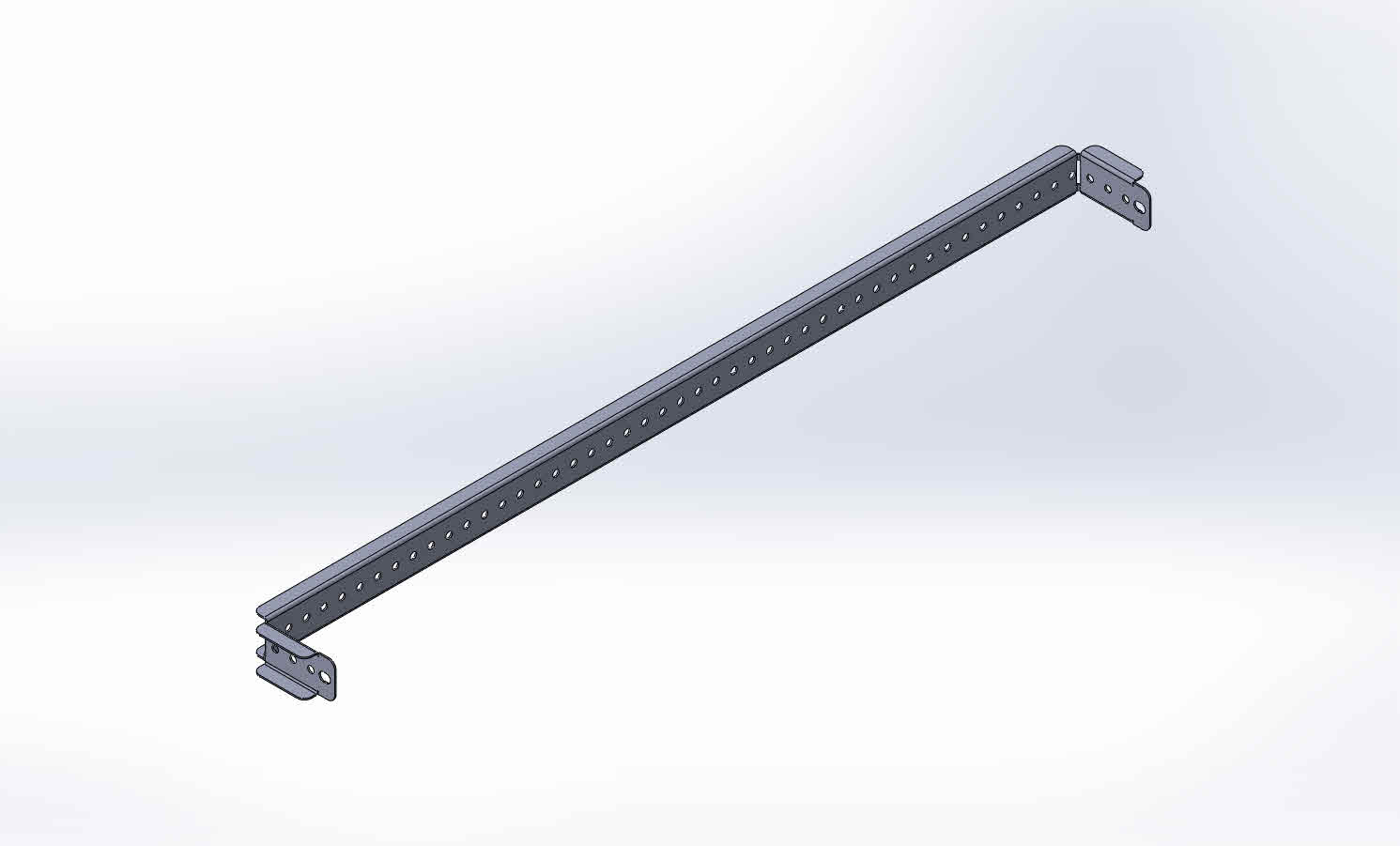 Duvar Tipi Yatay Kablo Kanal Taşıyıcı