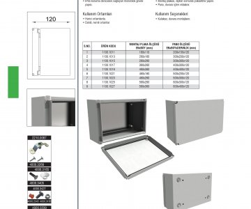 Klemens Kutuları IP65 Kompak