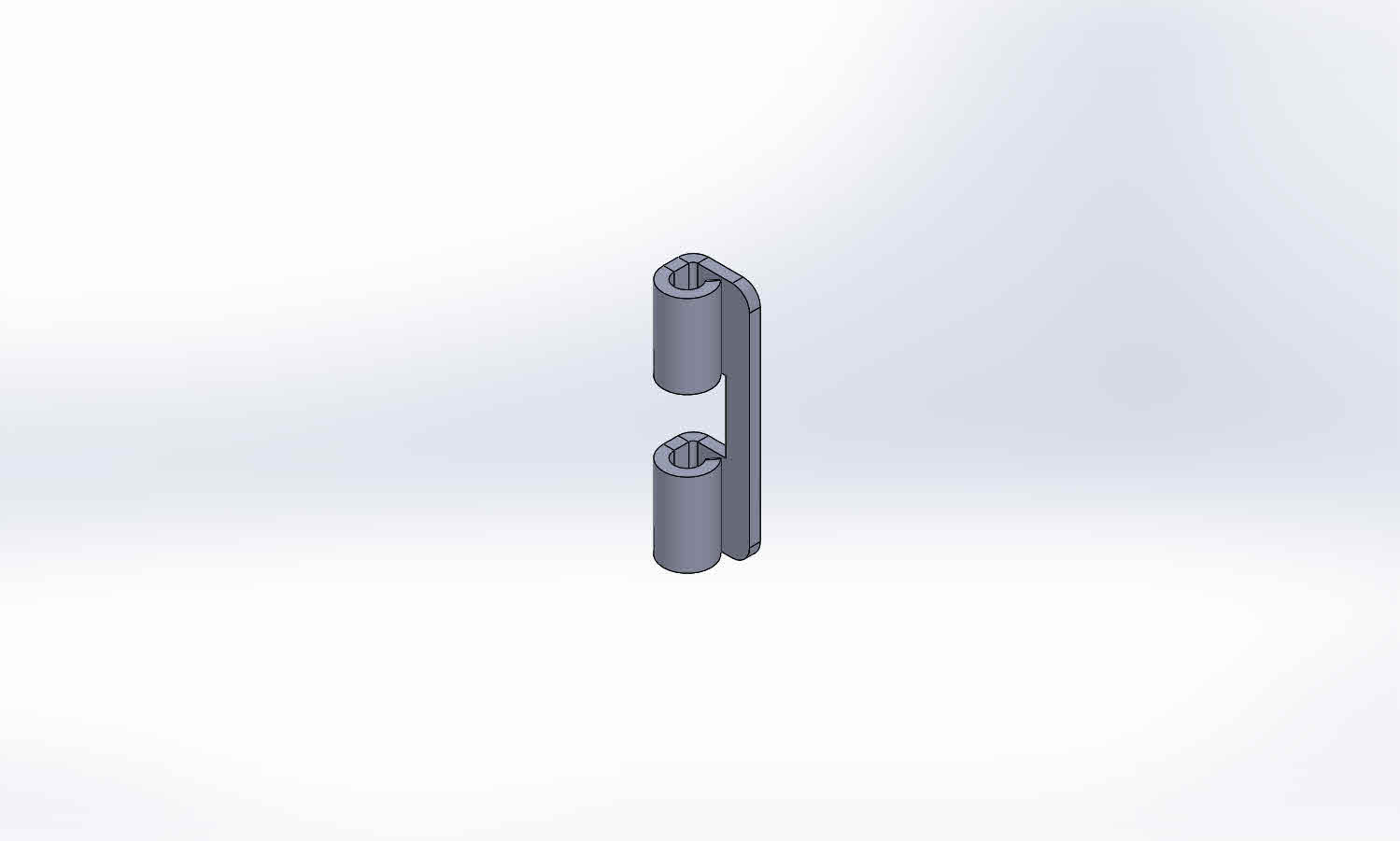 Duvar Tipi Menteşe Kapıya Kaynaklı Kısmı
